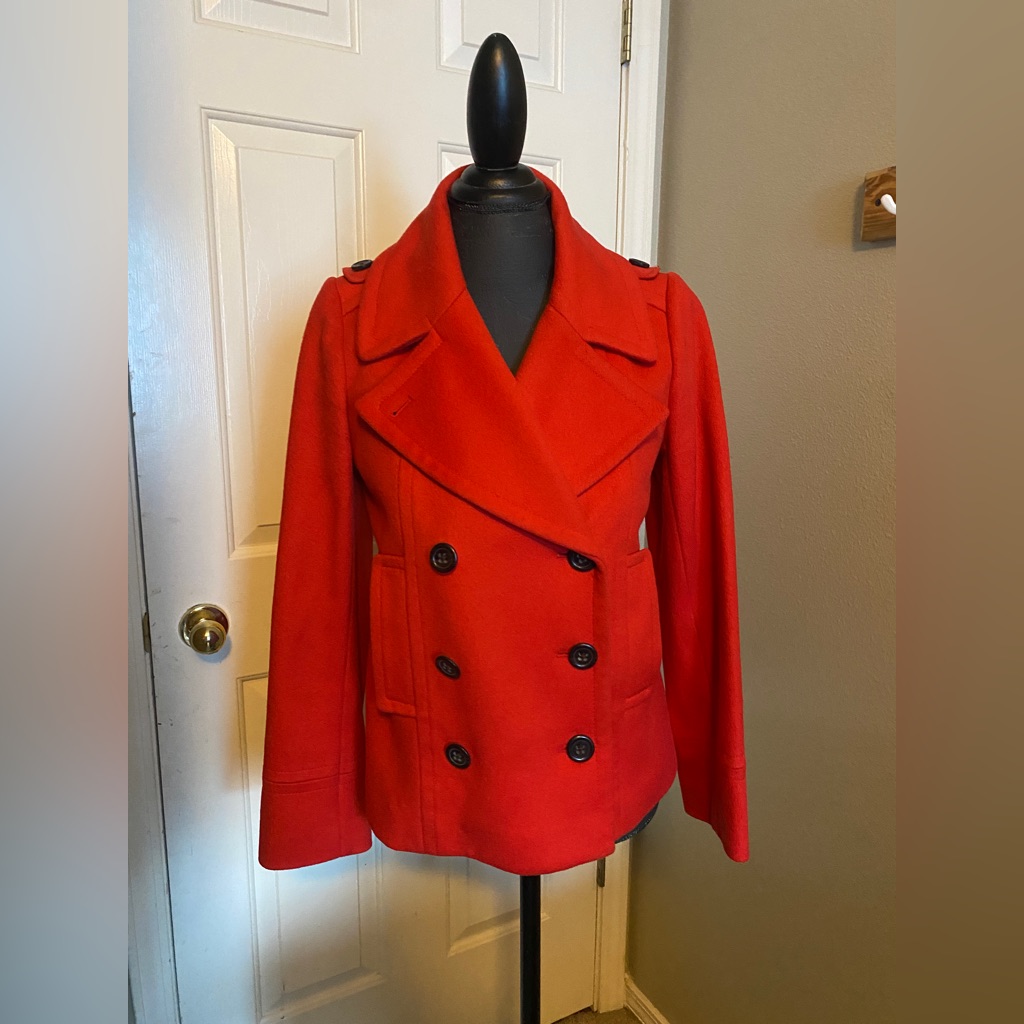 J Crew Pea Coat Size 4